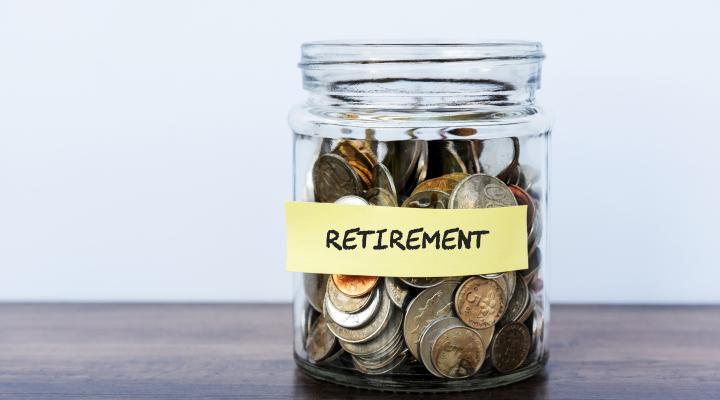 Retirement Coin Jar